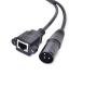 Кабель RJ45  на XLR папа 0.3 м