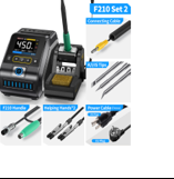 Паяльная станция Fnirsi DWS-200 F210 Plus, 200W