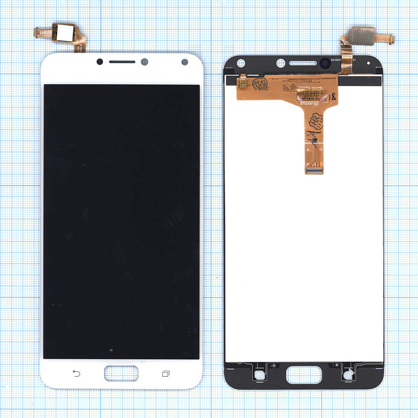 Дисплей для Asus ZenFone 4 Max ZC554KL белый