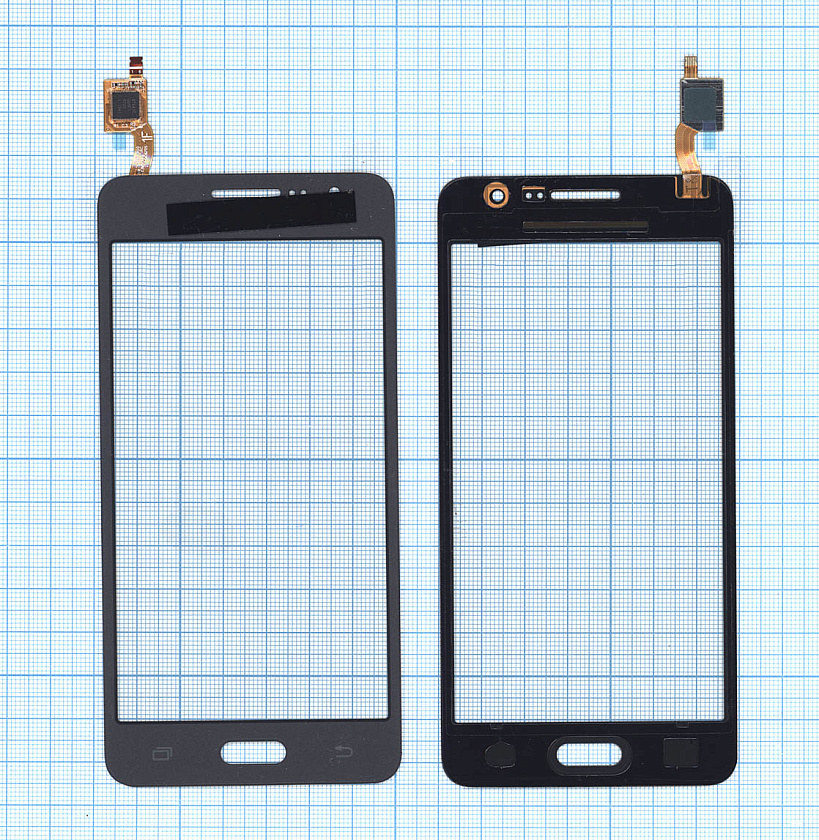 Сенсорное стекло (тачскрин) для Samsung Galaxy Grand Prime VE Duos SM-G531H/DS черное