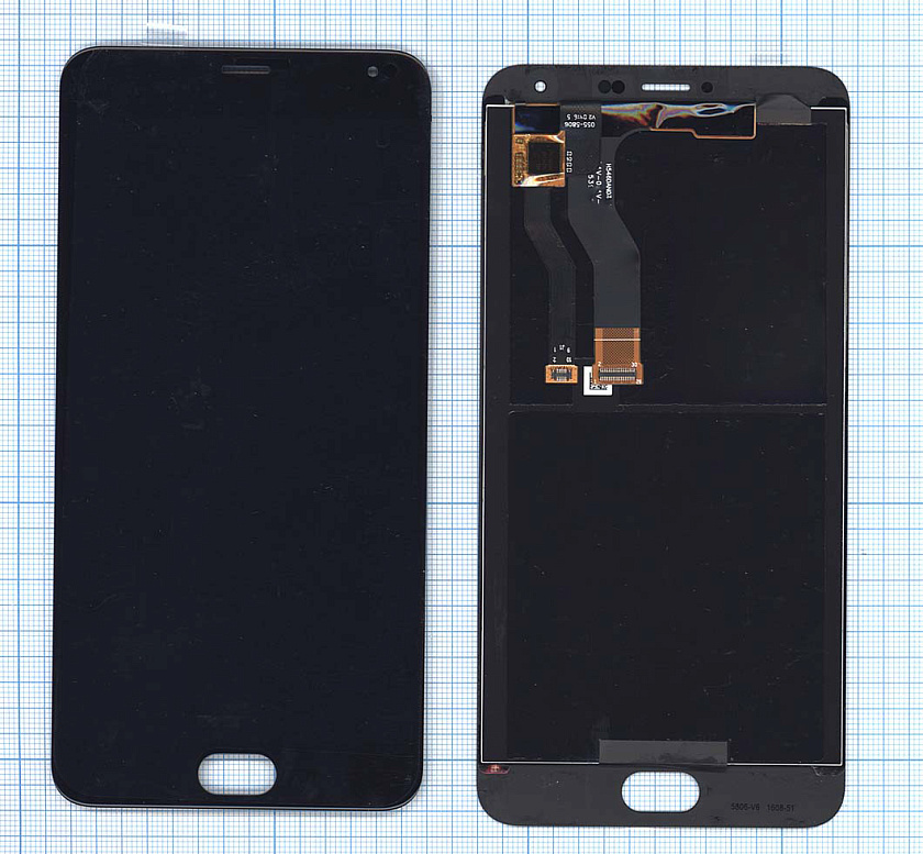 Дисплей для Meizu Metal черный