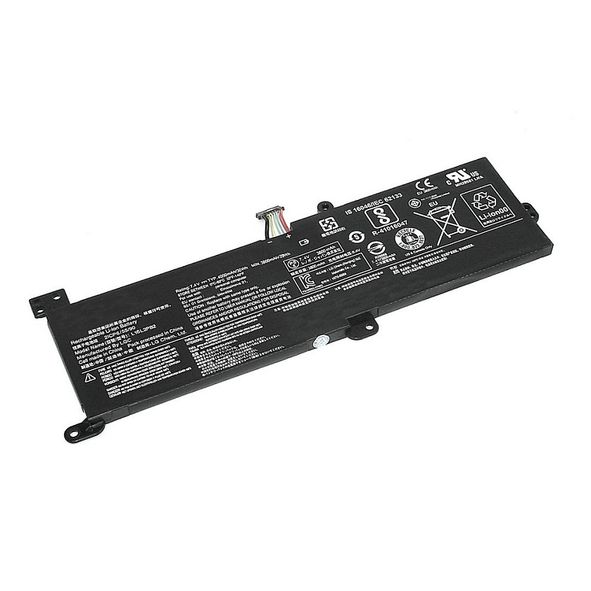 Аккумуляторная батарея для ноутбука Lenovo 320 (L16C2PB2) 7.4V 4050mAh