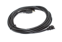 Кабель USB  Type A на Micro USB угол вниз  3 м