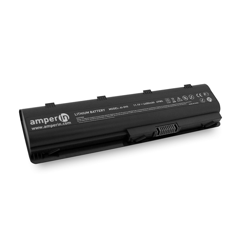 Аккумуляторная батарея Amperin для ноутбука HP Presario CQ42, Pavilion 11.1V 4400mAh (49Wh) AI-DV5