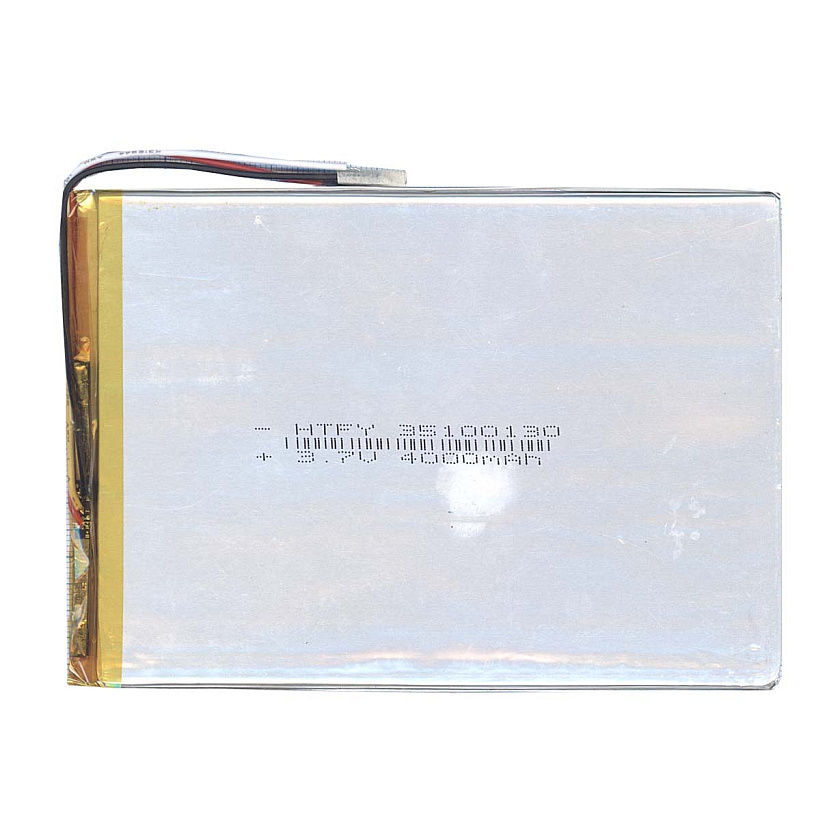 Аккумулятор Li-Pol (батарея) 3.5*100*130мм 3pin 3.7V/4000mAh
