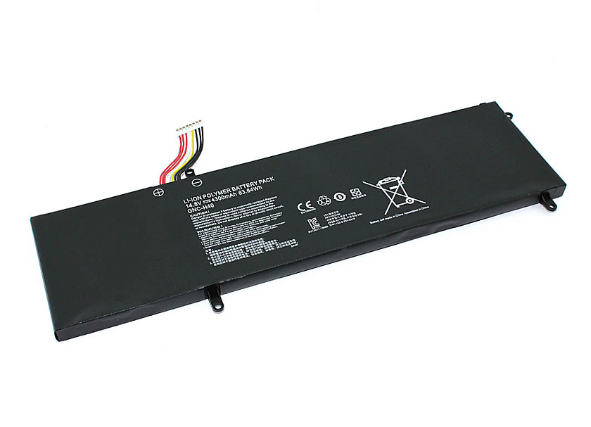 Аккумуляторная батарея для ноутбука Gigabyte P34V2 (GNC-H40) 14.8V 4300mAh/63.64Wh