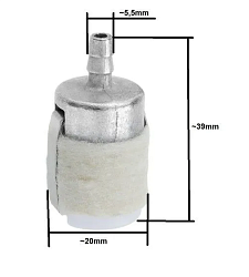 Фильтр топливный войлочный аналог Walbro (большой) 102167