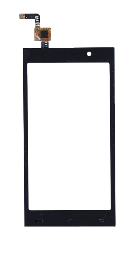 Сенсорное стекло (тачскрин) для Micromax A104 Canvas Fire 2 черное