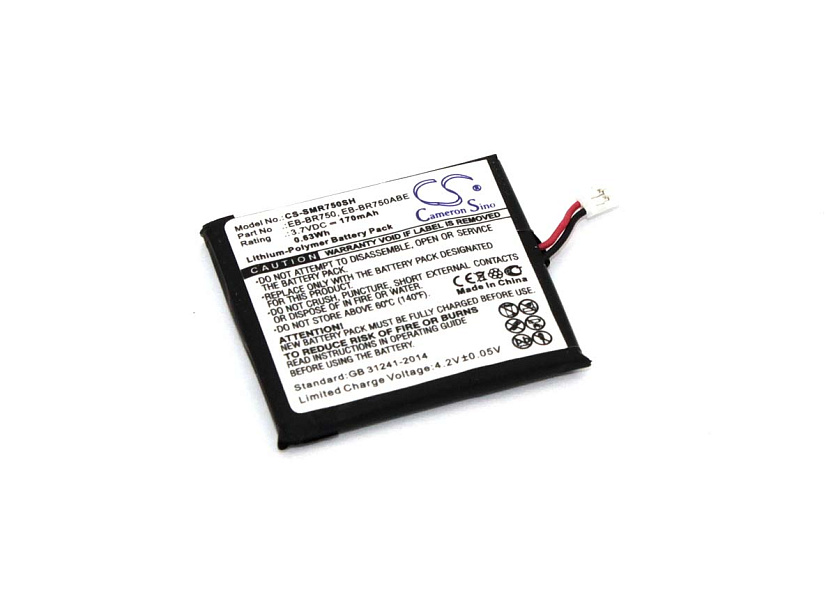 Аккумуляторная батарея CameronSino для Samsung Galaxy Gear S SM-R750 (CS-SMR750SH) 170 mah 