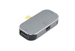 Адаптер Type C на Mini Display Port + USB + PD