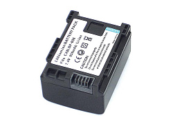 Аккумуляторная батарея для видеокамеры Canon LEGRIA FS10 (BP-808) 7.4V 850mAh Li-ion