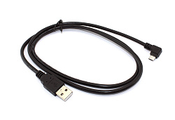 Кабель USB  Type A на Micro USB угол влево 1 м