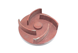 Крыльчатка мотопомпы Ф80 под резьбовое соединение 104018