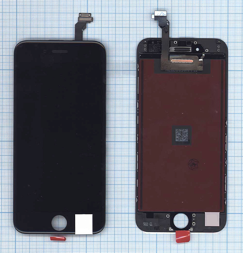 Дисплей для iPhone 6 в сборе с тачскрином (JDF) черный