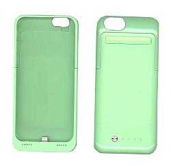 Аккумулятор/чехол для Apple iPhone 6 3500 mAh зеленый