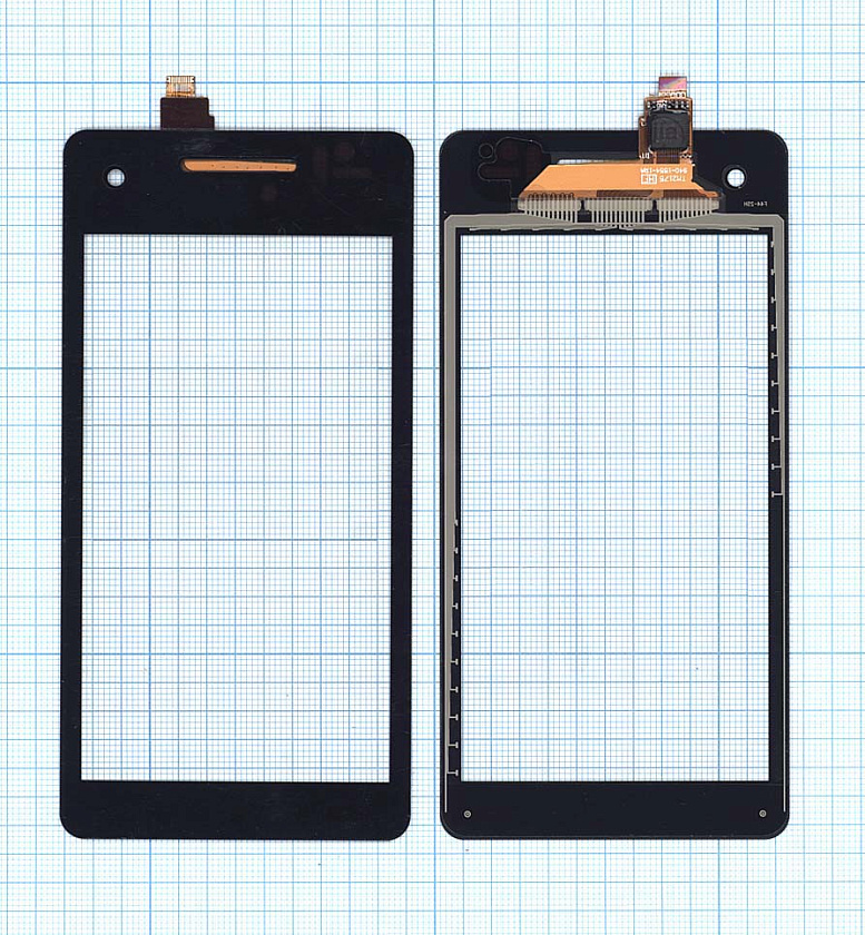 Сенсорное стекло (тачскрин) для Sony Xperia V LT25i черное