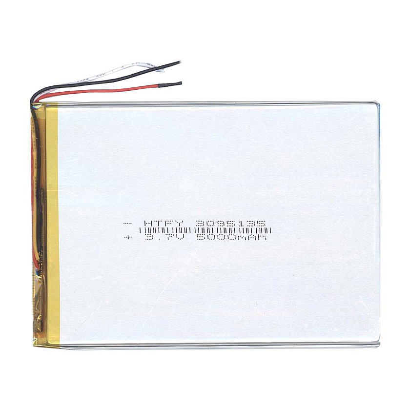 Аккумулятор Li-Pol (батарея) 3*90*135мм 3pin 3.7V/5000mAh