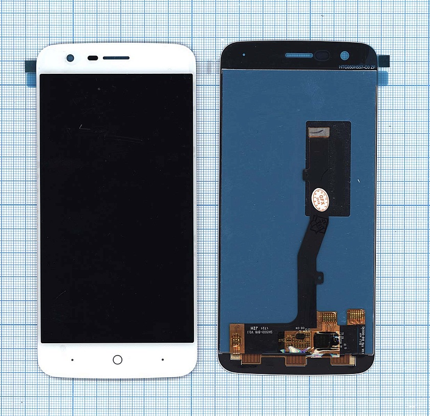 Дисплей для ZTE Blade V8 Lite белый