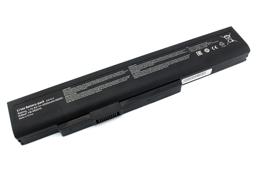 Аккумуляторная батарея для ноутбука DNS, MSI A6400 CR640 10.8V 5200mAh A32-A15, A42-A15 OEM черная