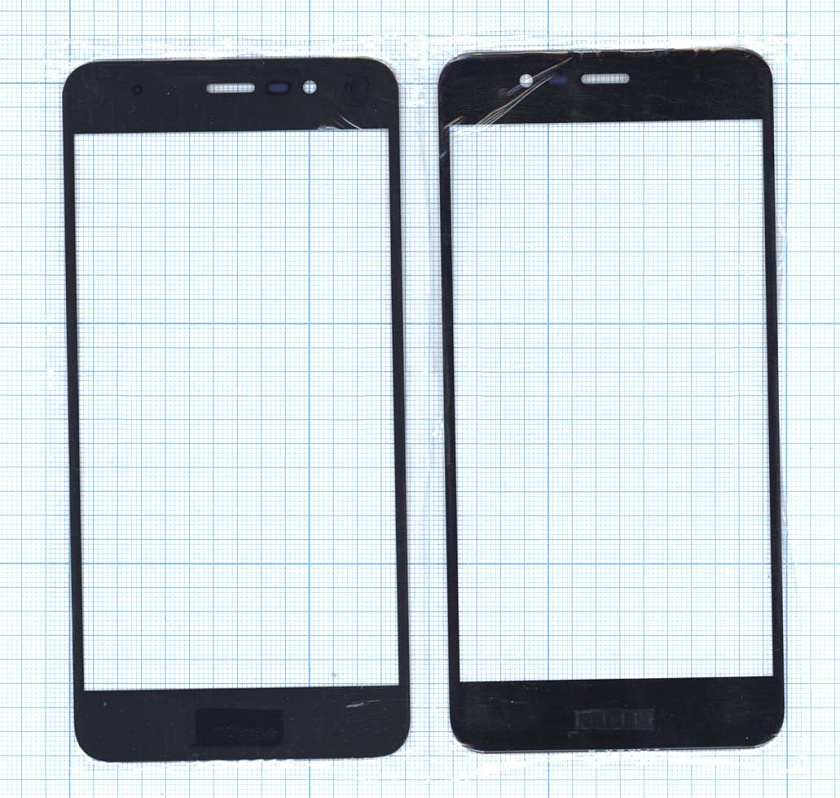 Сенсорное стекло (тачскрин) для Asus ZenFone 3 Max ZC520TL черное