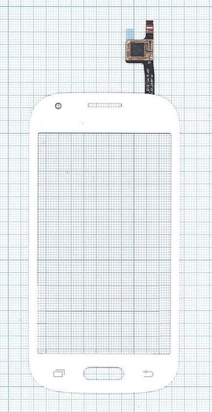 Сенсорное стекло (тачскрин) для Samsung Galaxy Ace Style LTE SM-G357FZ белое