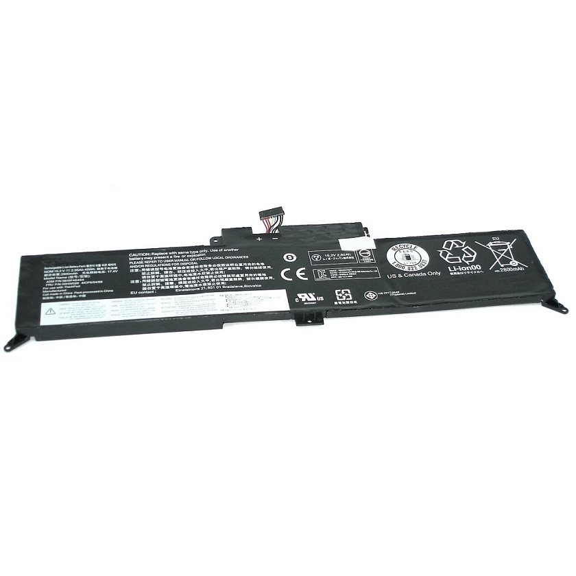 Аккумуляторная батарея для ноутбука Lenovo ThinkPad Yoga 260 (00HW026) 15.2V 2895mAh