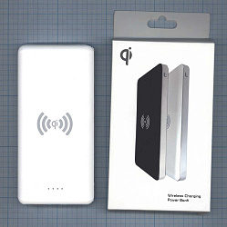 Зарядка беспроводная PowerQI Wireless Charger Power Bank 10000 mAh
