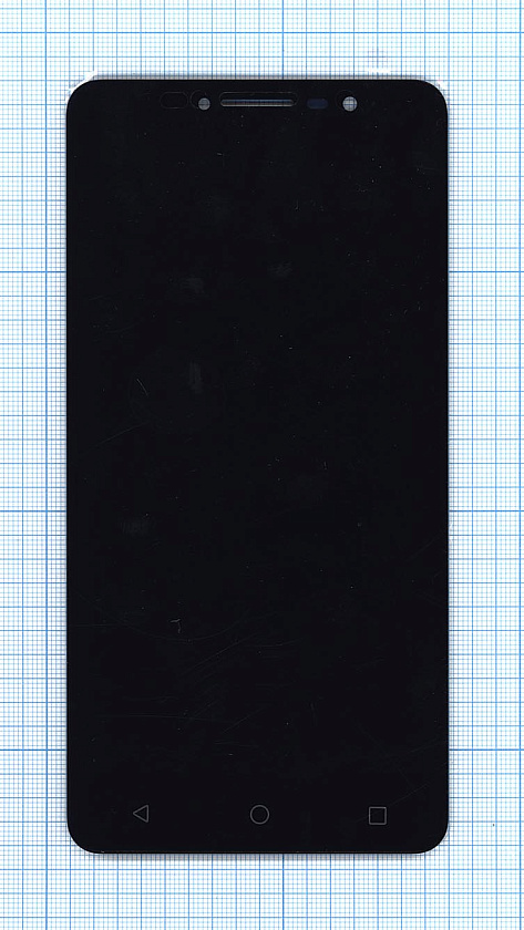 Дисплей для Alcatel A3 XL 9008D черный