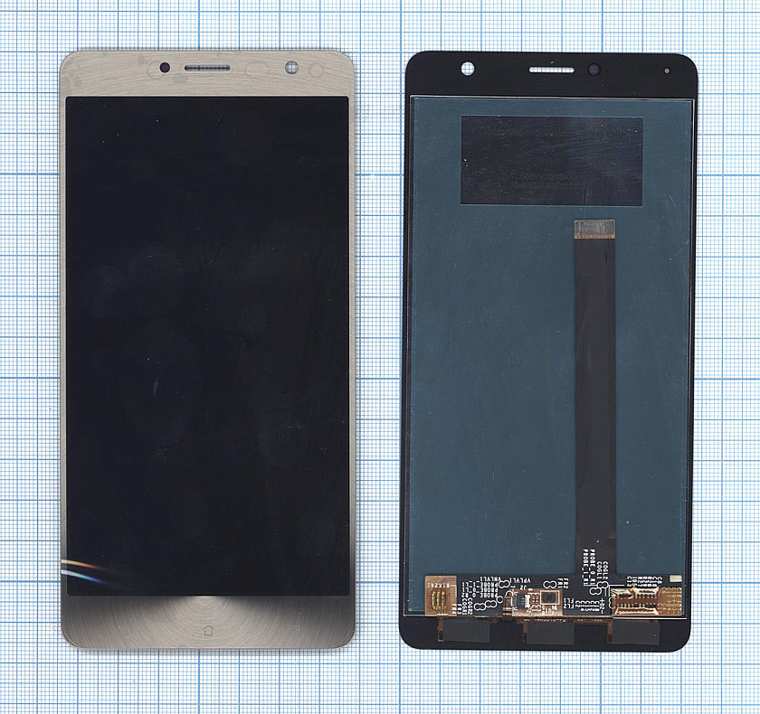 Дисплей для Asus ZenFone 3 Deluxe ZS550KL золотой