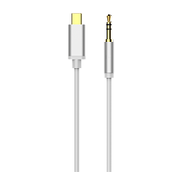 Аудио кабель Baseus Yiven Type-C male To 3.5 male Audio Cable M01 White 1.2M