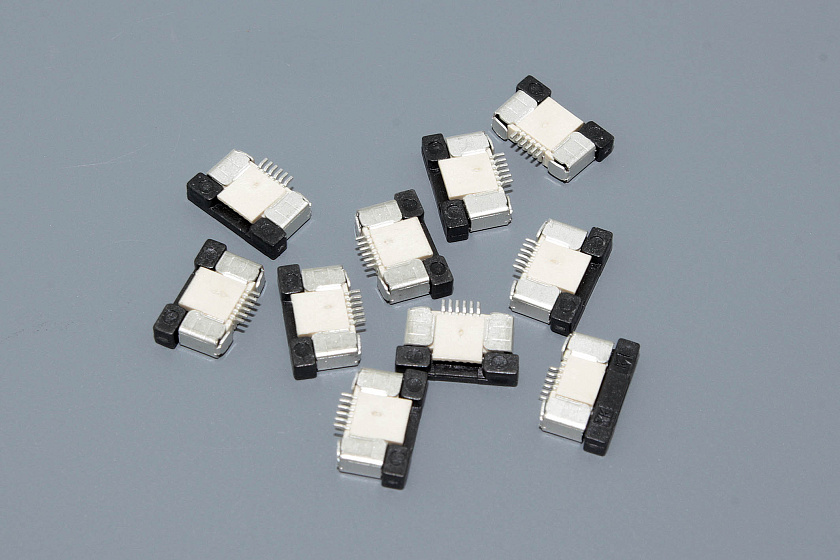 Разъем FPC  Half Coverage Bottom Contact 0.5K-BX-6PWB 6 pin высота 2мм шаг 0,5мм 10 шт