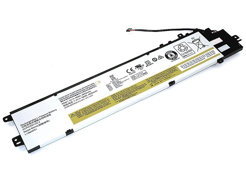 Аккумуляторная батарея для ноутбука Lenovo Y40-70 (L13C4P01) 7.4V 6600mAh