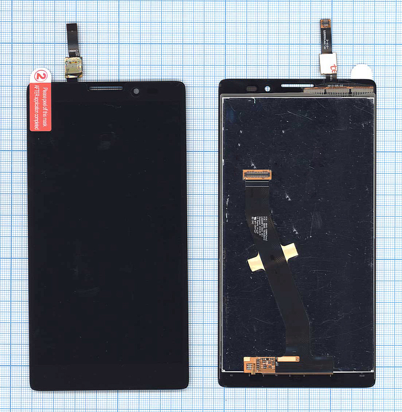 Дисплей для Lenovo Vibe Z K910 черный