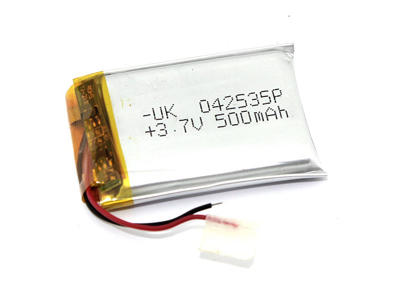 Аккумулятор Li-Pol (батарея) 4*25*35мм 2pin 3.7V/500mAh