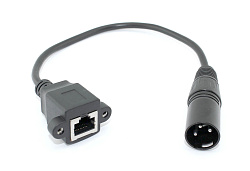 Кабель RJ45  на XLR папа 0.3 м