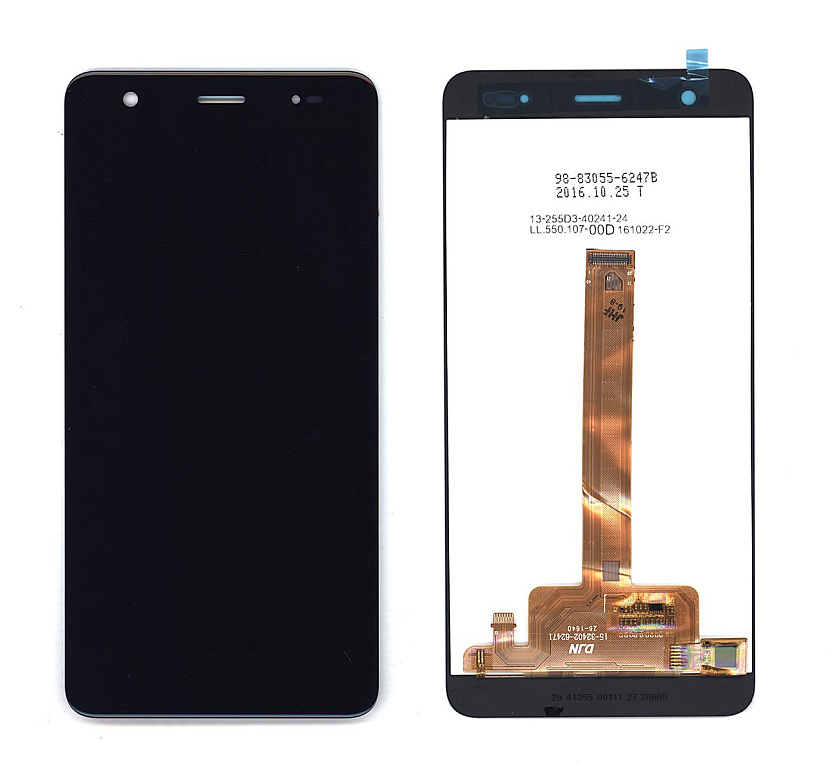 Дисплей для Highscreen Fest XL \  Fest XL Pro черный