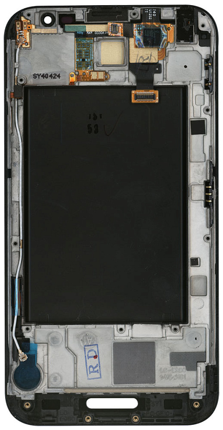 Дисплей для LG OPTIMUS G PRO E980 E985 F240L/K/S черный с рамкой