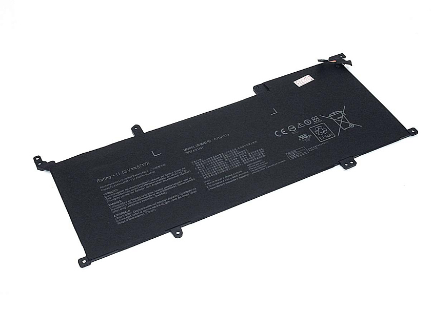 Аккумуляторная батарея для ноутбукa Asus ZenBook UX305UA (C31N1539) 11.55V 4800mAh