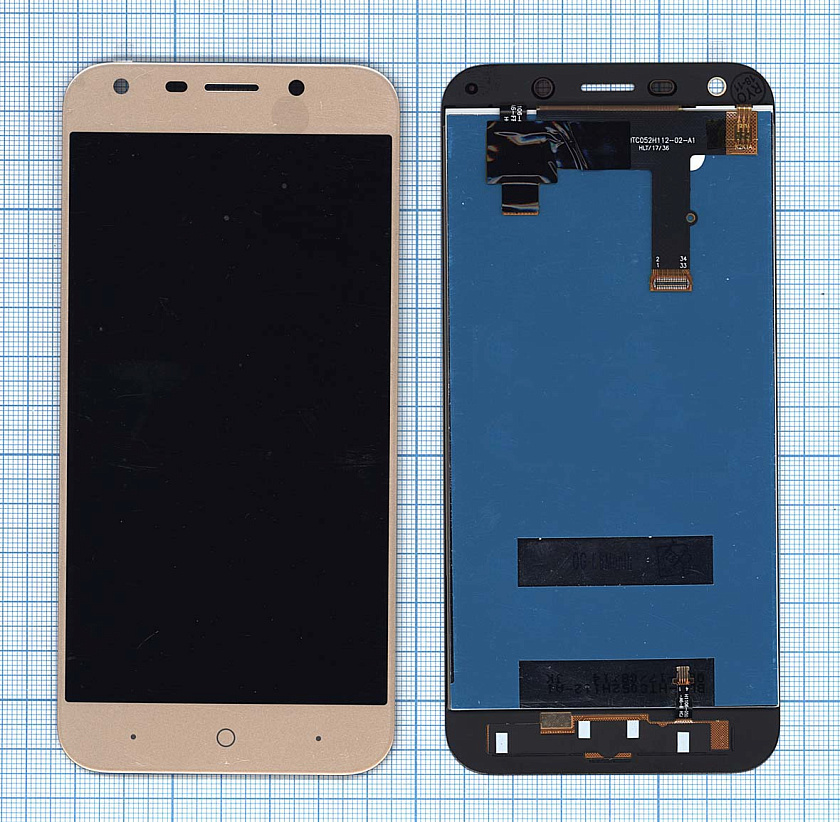 Дисплей для ZTE Blade A6 / A6 Lite золотой
