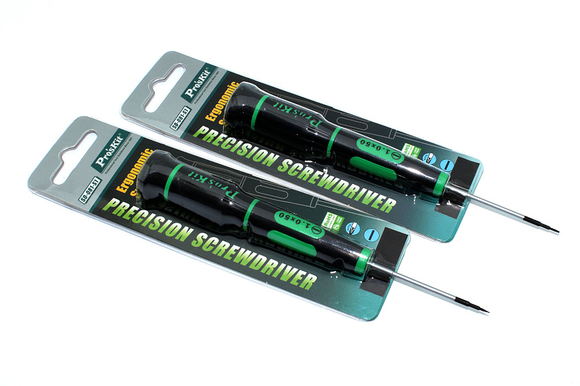 Отвертка шлицевая Pro'sKit SD-081-S1 2 шт