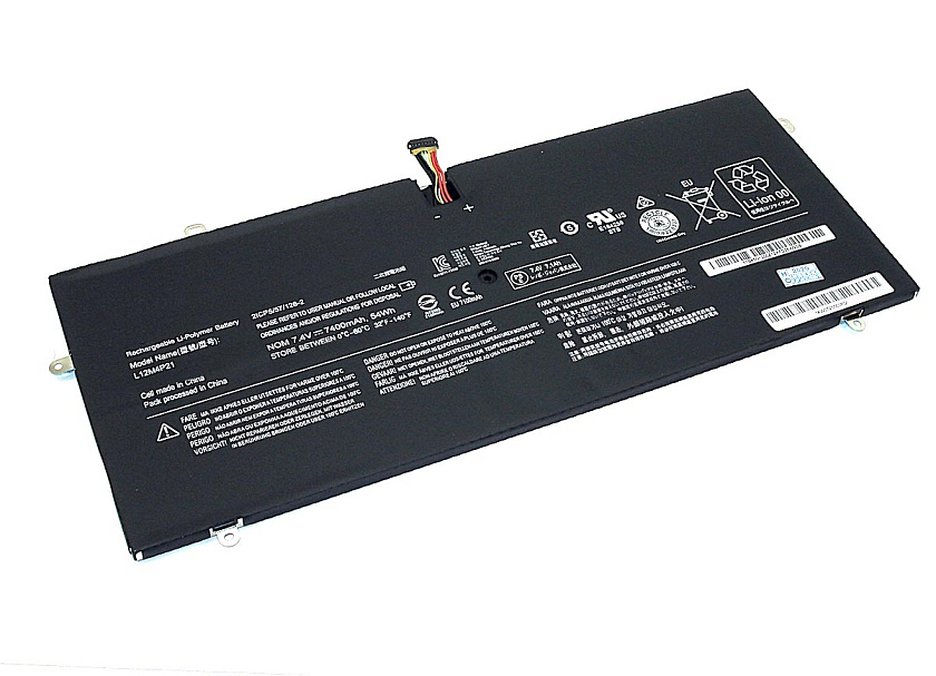 Аккумуляторная батарея для ноутбука Lenovo Yoga 2 Pro 13 (L13S4P21) 7.4V 7300mAh