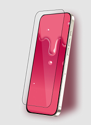 Защитное стекло Глазурь Розовая для Apple iPhone 17/17 Pro глянец
