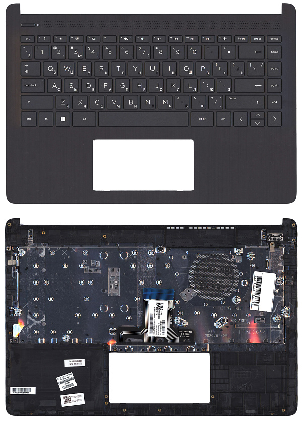 Топкейс для HP 14S-DQ 14S-FQ черный
