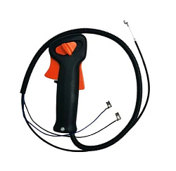 Ручка газа в сборе для бензокосы, триммера Stihl FS38, FS45, FS55 без трубки
