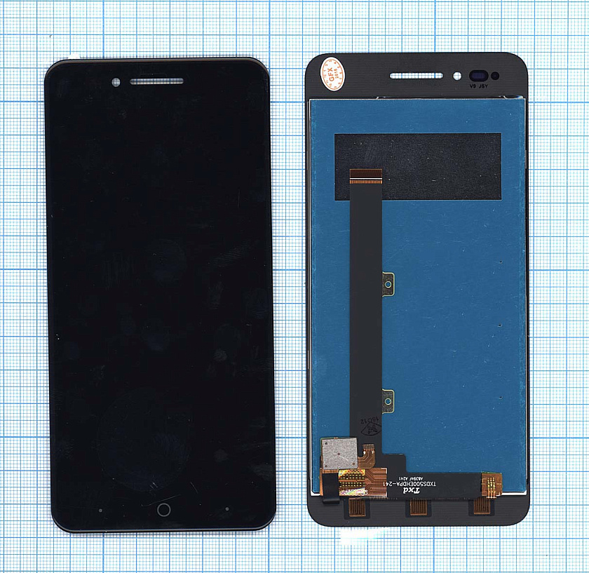 Дисплей для ZTE Blade A610 (241) черный
