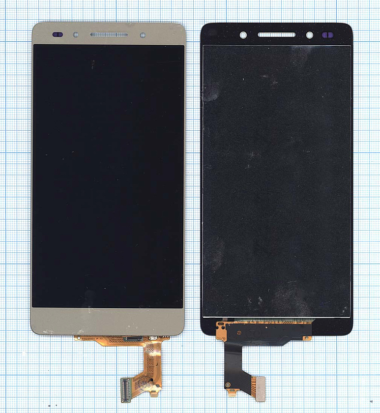 Дисплей для Huawei Honor 7 золотой