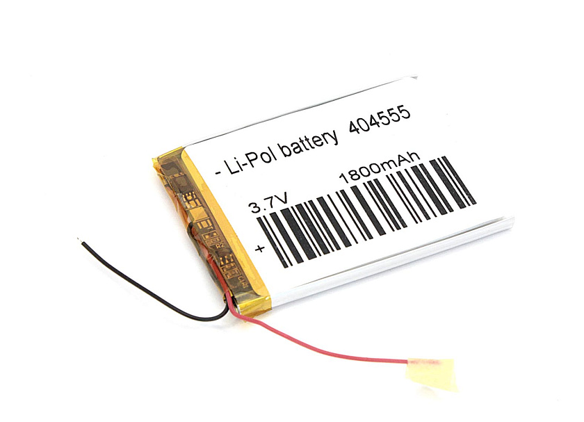 Аккумулятор Li-Pol (батарея) 4*45*55мм 2pin 3.7V/550mAh