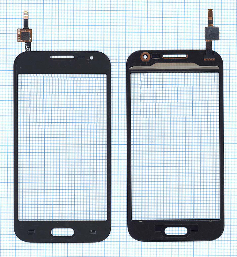 Сенсорное стекло (тачскрин) для Samsung Galaxy Core Prime SM-G360 черное