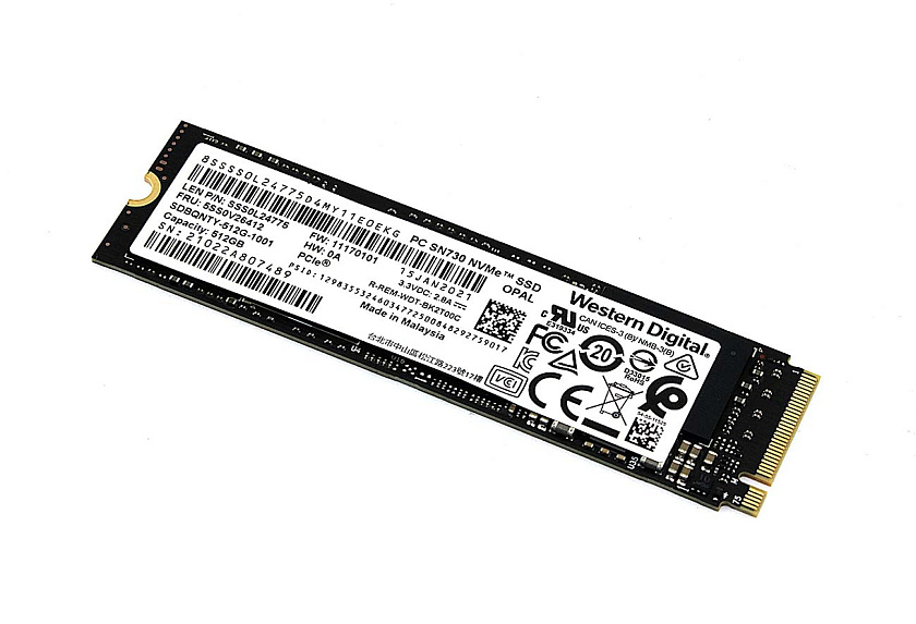 SSD PCIe 512Gb Western Digital PC SN730 NVMe