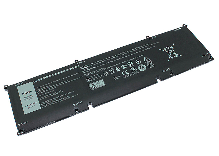 Аккумуляторная батарея для ноутбука Dell Alienware m15 R3 (69KF2) 11.4V 7167mAh